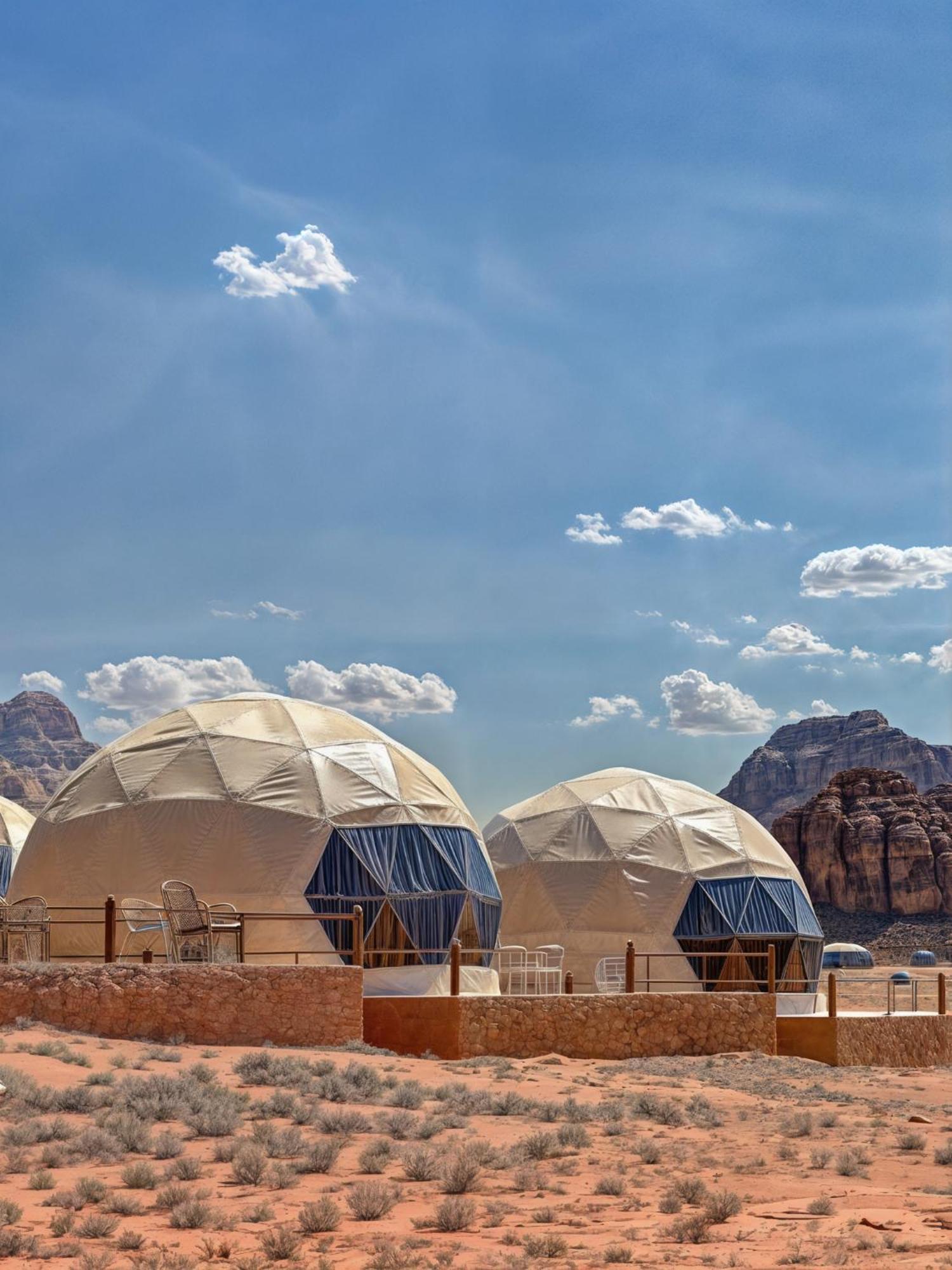 Wadi Rum Sunset Camp Eksteriør billede