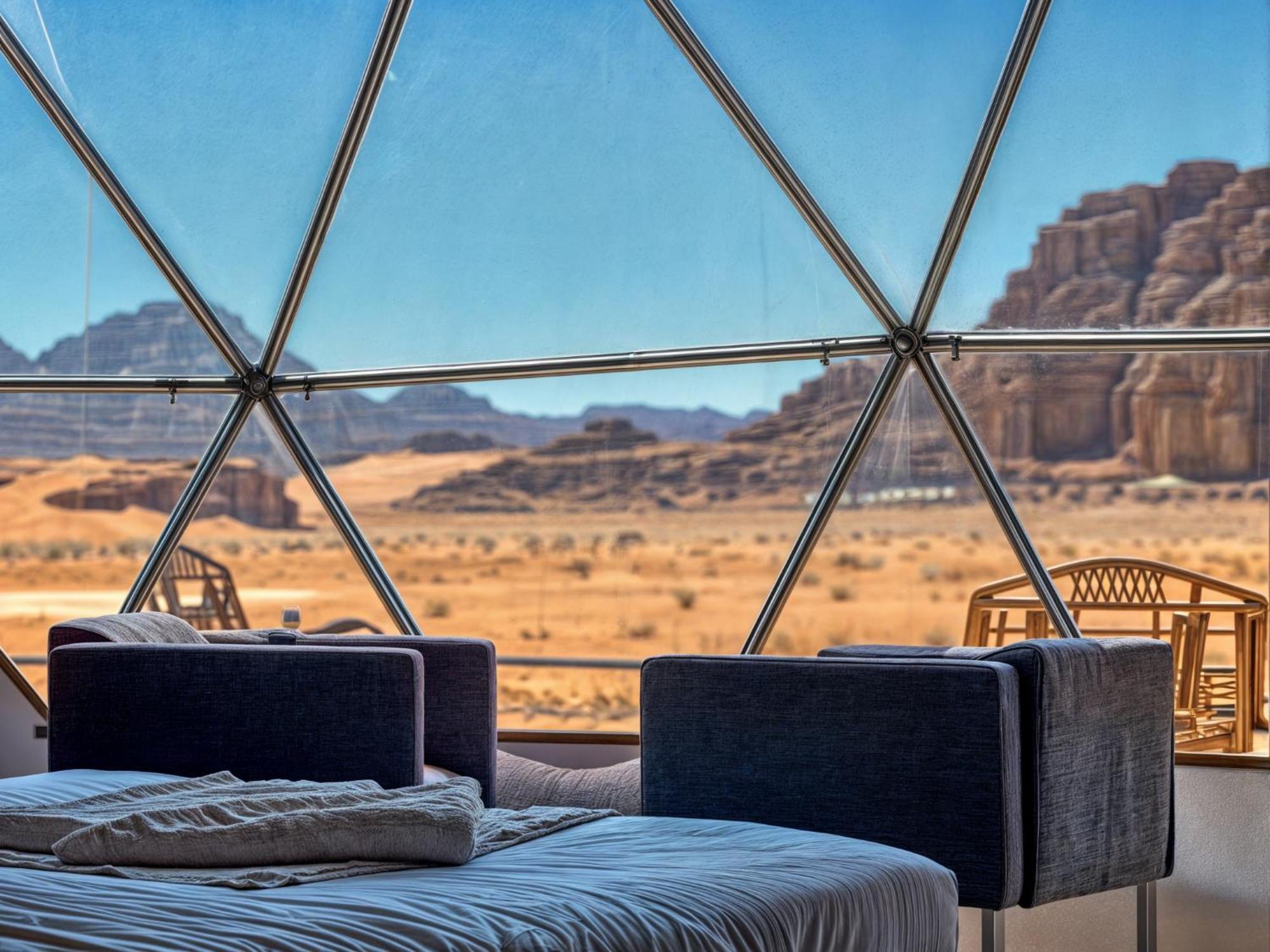 Wadi Rum Sunset Camp Eksteriør billede